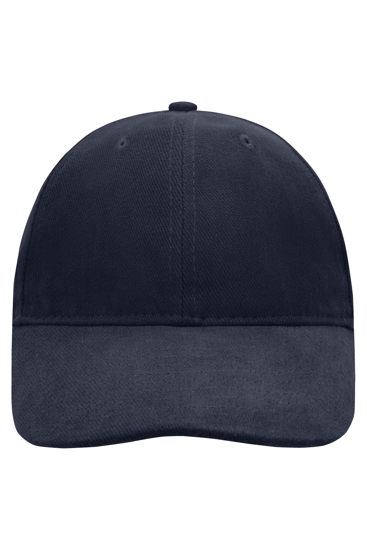 Hochwertiges 6-Panel-Cap aus gebürsteter Baumwolle