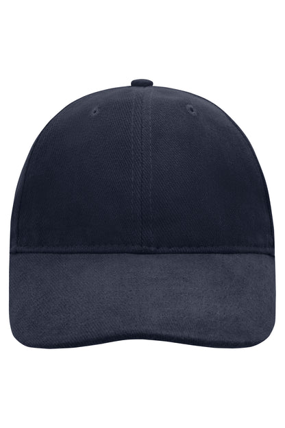 Hochwertiges 6-Panel-Cap aus gebürsteter Baumwolle