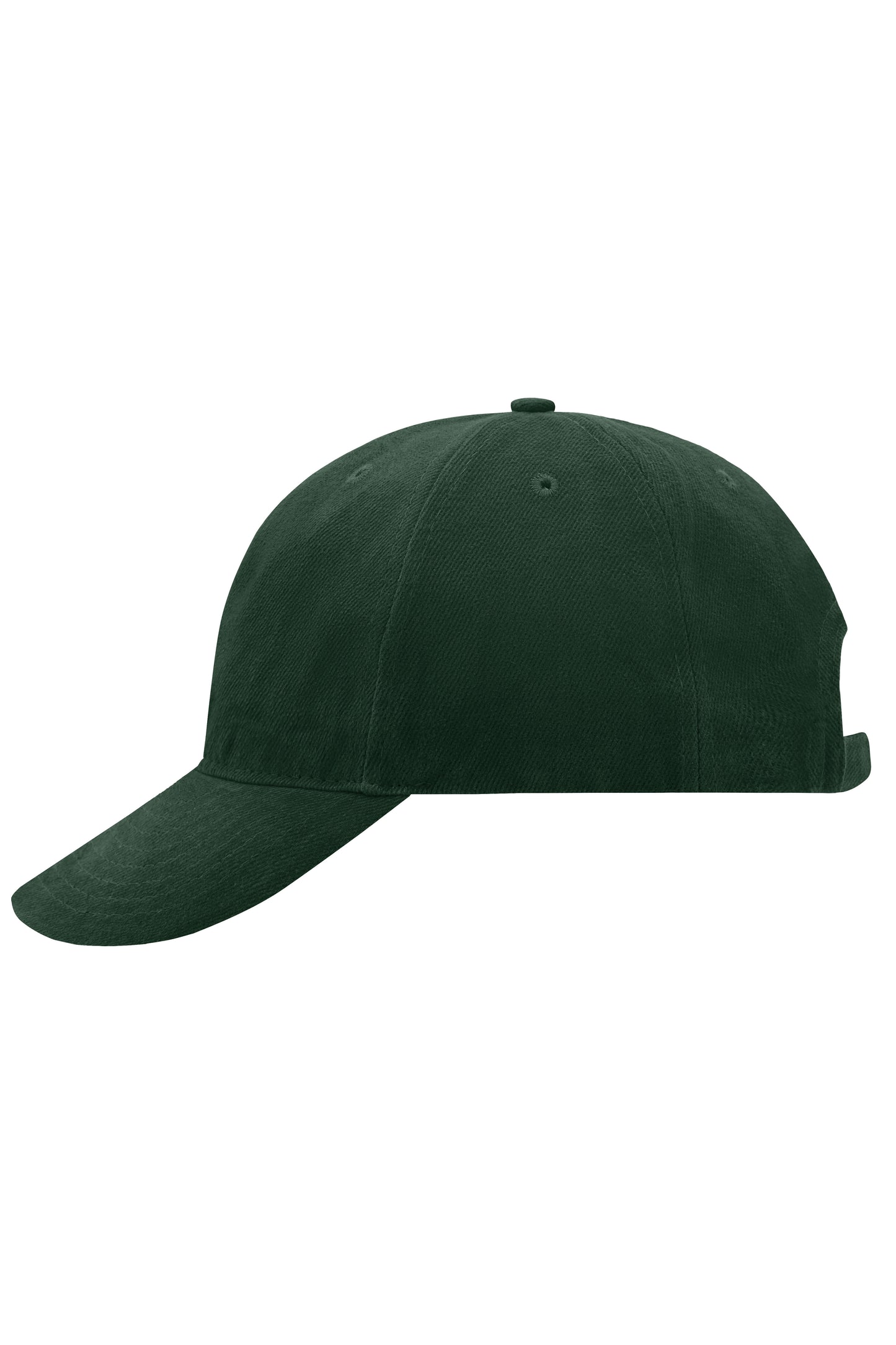 Hochwertiges 6-Panel-Cap aus gebürsteter Baumwolle
