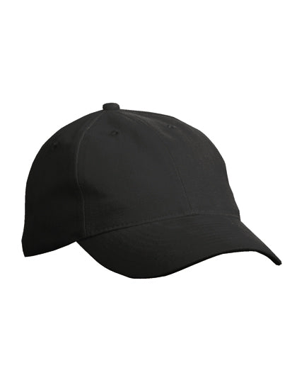 Hochwertiges 6-Panel-Cap aus gebürsteter Baumwolle