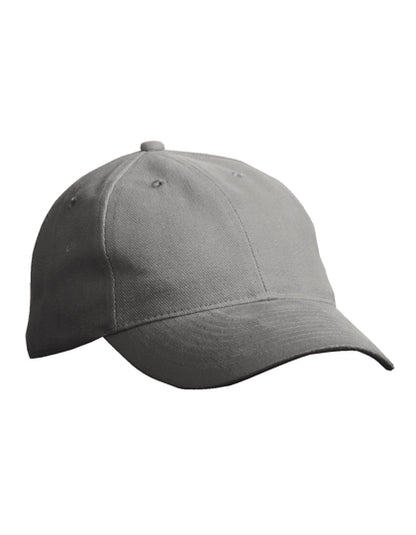Hochwertiges 6-Panel-Cap aus gebürsteter Baumwolle
