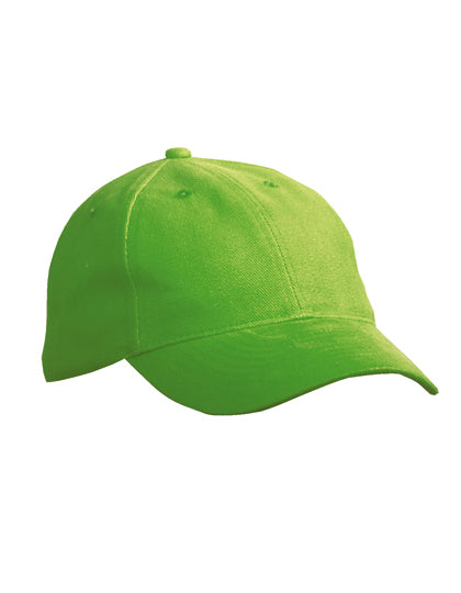 Hochwertiges 6-Panel-Cap aus gebürsteter Baumwolle von Daiber – Produkt- und Farbansicht für Textildruck und Stickerei