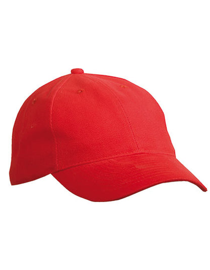 Hochwertiges 6-Panel-Cap aus gebürsteter Baumwolle