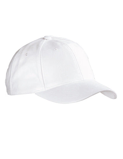 Klassisches 6-Panel-Cap aus stark gebürsteter Baumwolle