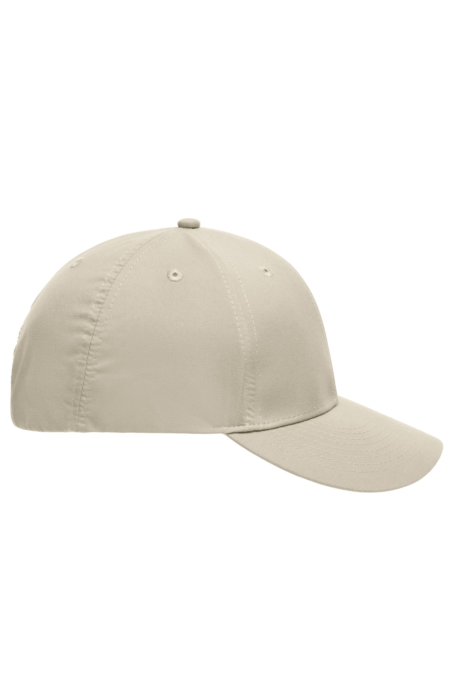 Wasserabweisendes 6-Panel-Cap aus Mikrofaser