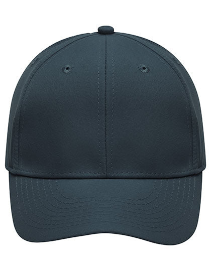 Wasserabweisendes 6-Panel-Cap aus Mikrofaser von Daiber – Produkt- und Farbansicht für Textildruck und Stickerei