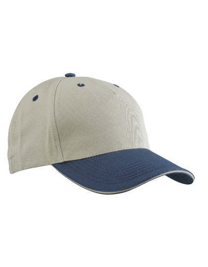 Sandwich Cap mit Kontrastdetails