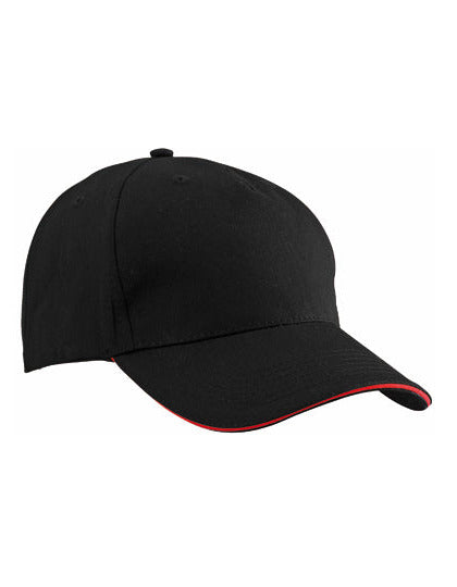 Sandwich Cap mit Kontrastdetails von Daiber – Produkt- und Farbansicht für Textildruck und Stickerei