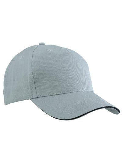 Sandwich Cap mit Kontrastdetails von Daiber – Produkt- und Farbansicht für Textildruck und Stickerei