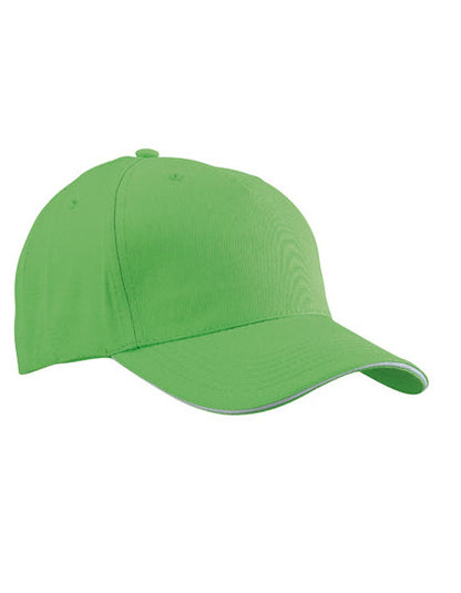 Sandwich Cap mit Kontrastdetails