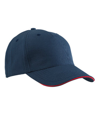 Sandwich Cap mit Kontrastdetails