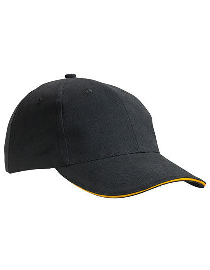 Leichtes 6-Panel-Sandwich-Cap von Daiber – Produkt- und Farbansicht für Textildruck und Stickerei