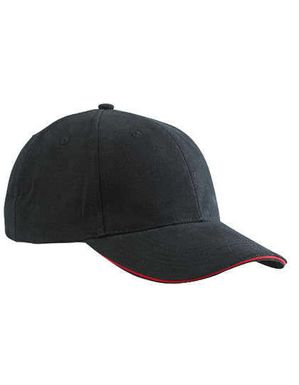 Leichtes 6-Panel-Sandwich-Cap von Daiber – Produkt- und Farbansicht für Textildruck und Stickerei