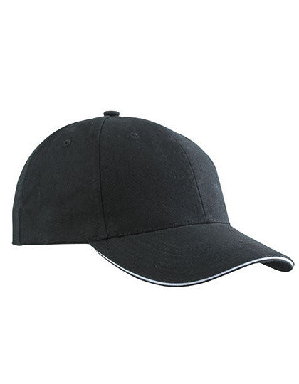 Leichtes 6-Panel-Sandwich-Cap von Daiber – Produkt- und Farbansicht für Textildruck und Stickerei