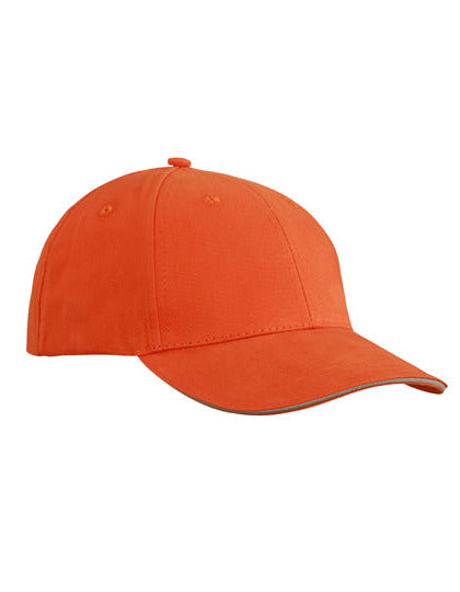 Leichtes 6-Panel-Sandwich-Cap von Daiber – Produkt- und Farbansicht für Textildruck und Stickerei