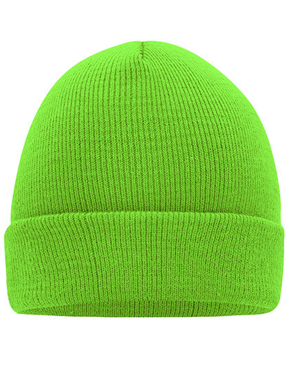 Stylische Beanie aus Polyacryl für den Winter von Daiber – Produkt- und Farbansicht für Textildruck und Stickerei