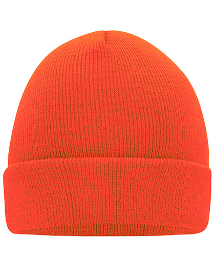 Stylische Beanie aus Polyacryl für den Winter von Daiber – Produkt- und Farbansicht für Textildruck und Stickerei
