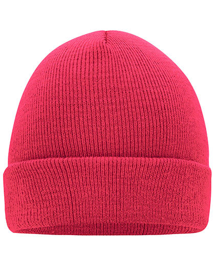 Stylische Beanie aus Polyacryl für den Winter von Daiber – Produkt- und Farbansicht für Textildruck und Stickerei