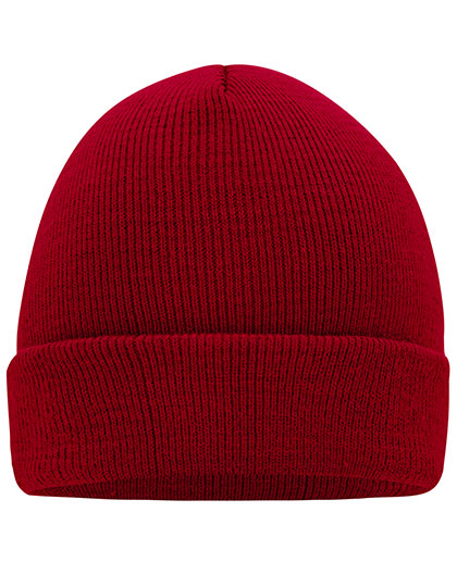 Stylische Beanie aus Polyacryl für den Winter von Daiber – Produkt- und Farbansicht für Textildruck und Stickerei