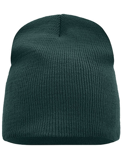 Doppelt gestrickte Wintermütze von Daiber – Produkt- und Farbansicht für Textildruck und Stickerei