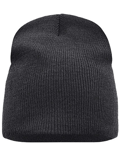 Doppelt gestrickte Wintermütze von Daiber – Produkt- und Farbansicht für Textildruck und Stickerei