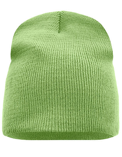 Doppelt gestrickte Wintermütze von Daiber – Produkt- und Farbansicht für Textildruck und Stickerei