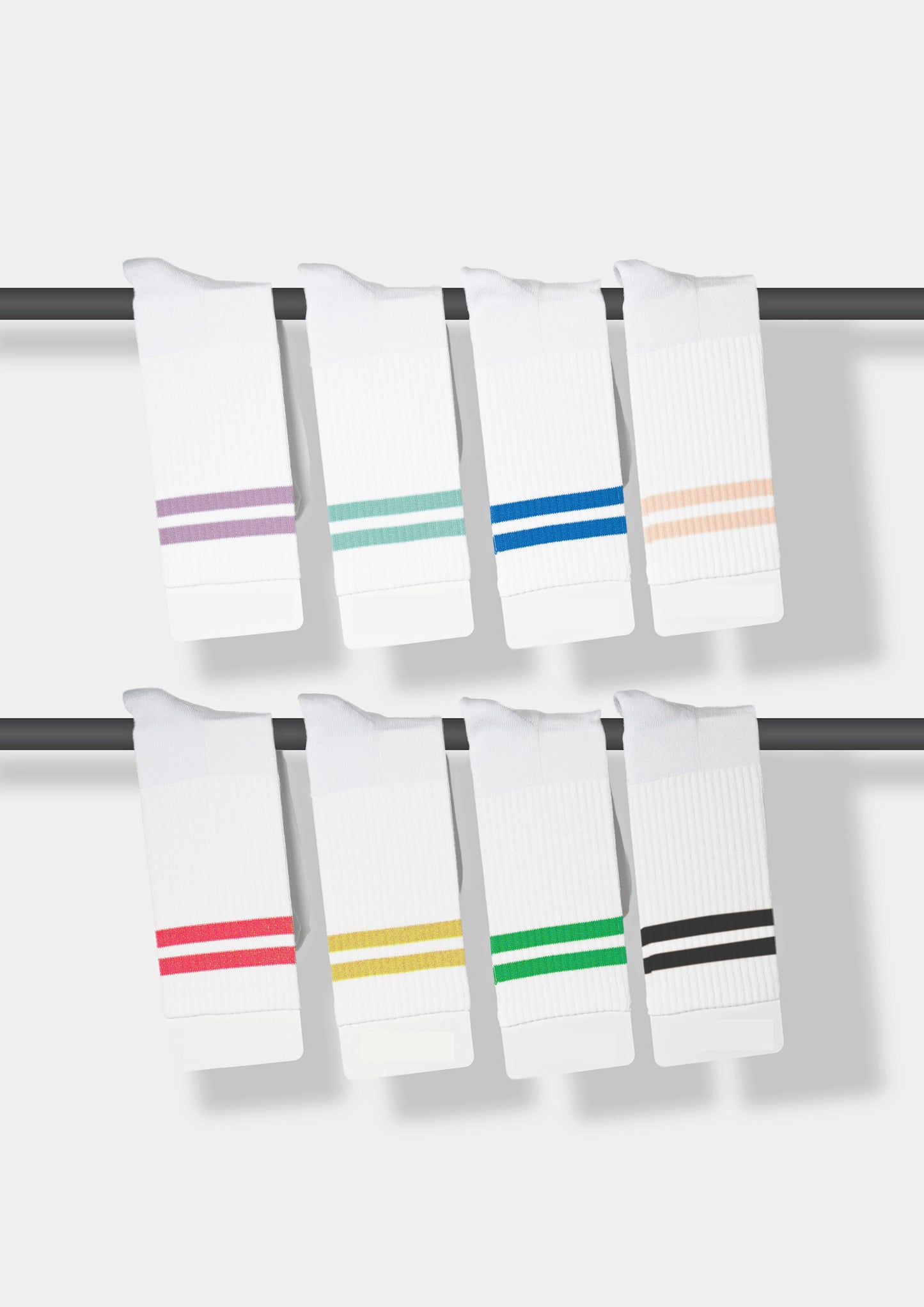 Sport-Socken aus Bio-Baumwolle und recyceltem Polyester