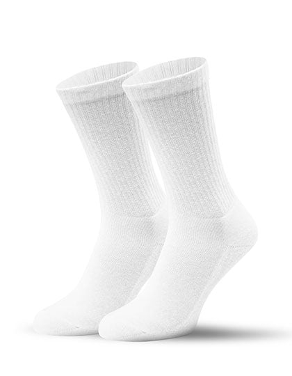 Sport-Socken aus Bio-Baumwolle und recyceltem Polyester von MR. SOCKS – Produkt- und Farbansicht für Textildruck und Stickerei