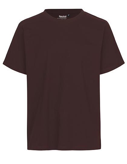 Neutral Unisex Regular T-Shirt NE60002 in Brown