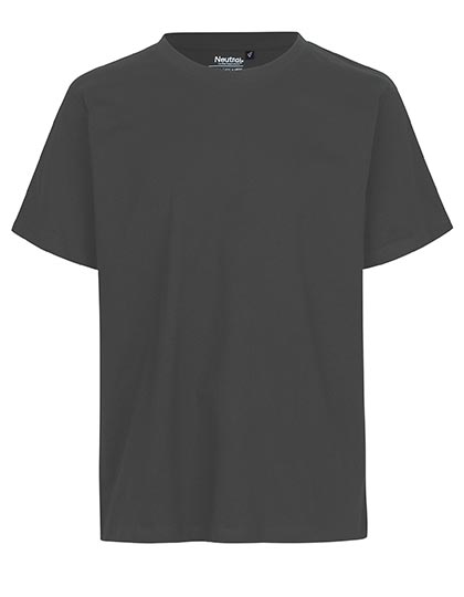 Neutral Unisex Regular T-Shirt NE60002 in Charcoal
