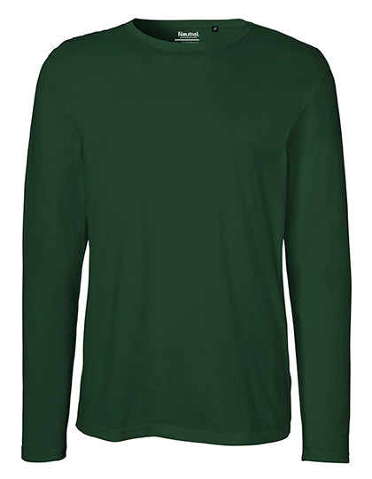 Neutral Men´s Long Sleeve T-Shirt NE61050 in Bottle Green