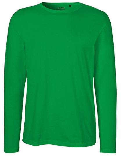 Neutral Men´s Long Sleeve T-Shirt NE61050 in Green