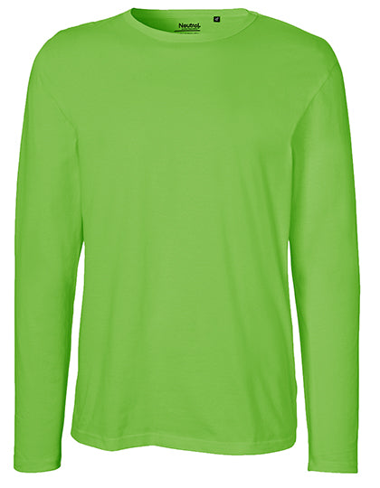 Neutral Men´s Long Sleeve T-Shirt NE61050 in Lime