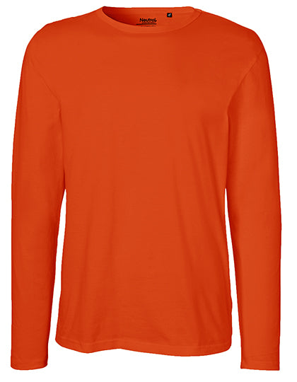 Neutral Men´s Long Sleeve T-Shirt NE61050 in Orange