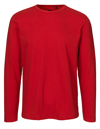 Neutral Men´s Long Sleeve T-Shirt NE61050 in Red