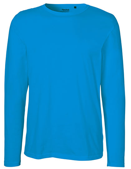 Neutral Men´s Long Sleeve T-Shirt NE61050 in Sapphire