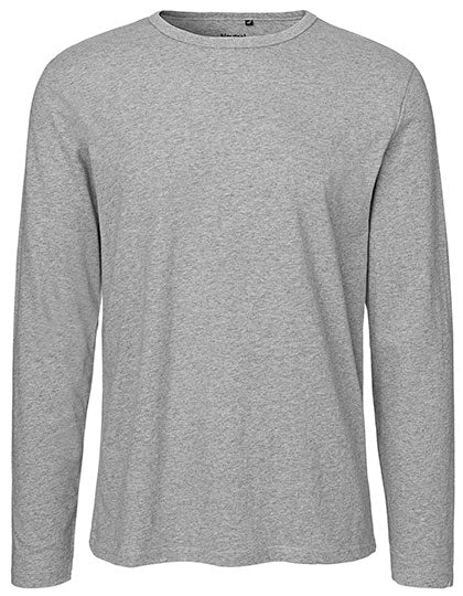 Neutral Men´s Long Sleeve T-Shirt NE61050 in Sport Grey