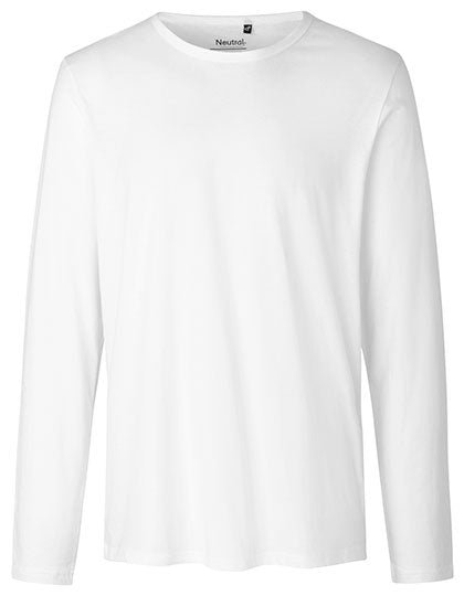 Neutral Men´s Long Sleeve T-Shirt NE61050 in White