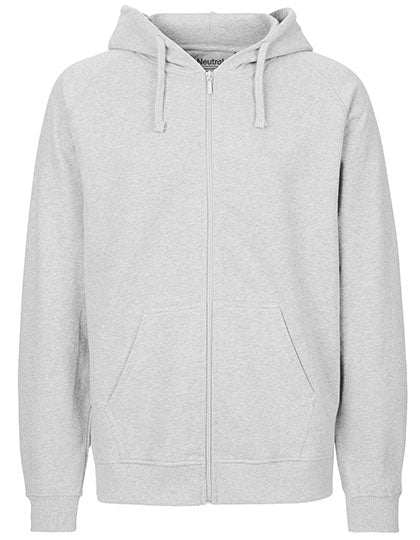 Men´s Zip Hoodie von Neutral – Produkt- und Farbansicht für Textildruck und Stickerei
