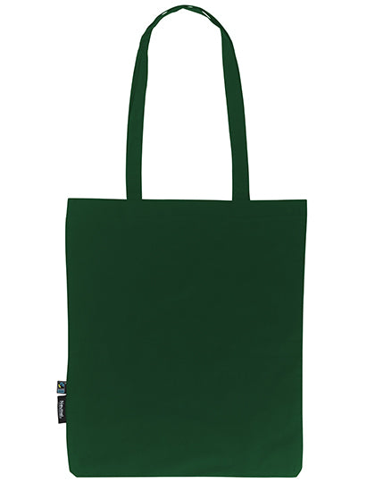 Neutral Shopping Bag With Long Handles NE90014 in Bottle Green