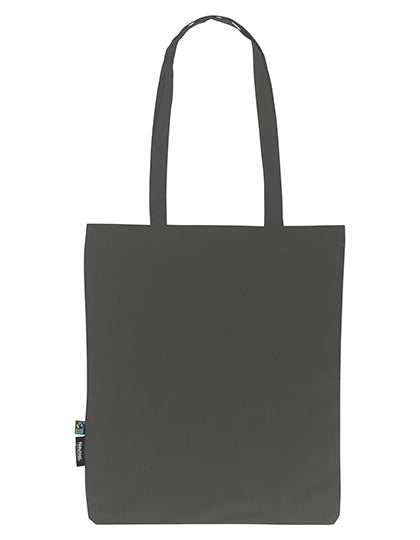 Neutral Shopping Bag With Long Handles NE90014 in Charcoal
