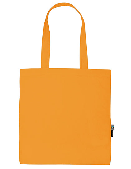 Neutral Shopping Bag With Long Handles NE90014 in Okay Orange