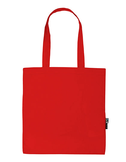 Neutral Shopping Bag With Long Handles NE90014 in Red