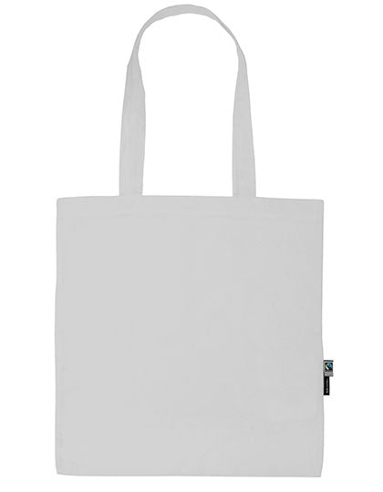 Neutral Shopping Bag With Long Handles NE90014 in White