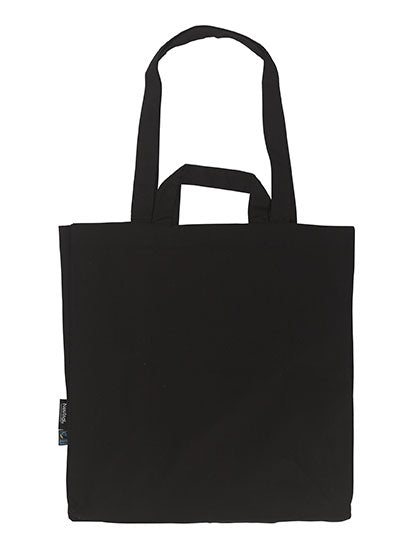 Neutral Twill Bag, Multiple Handles in Black – mit Firmenlogo individualisierbar