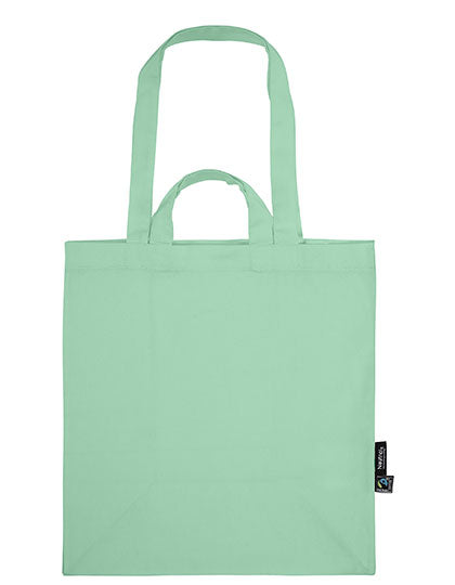 Neutral Twill Bag, Multiple Handles in Dusty Mint – mit Firmenlogo individualisierbar