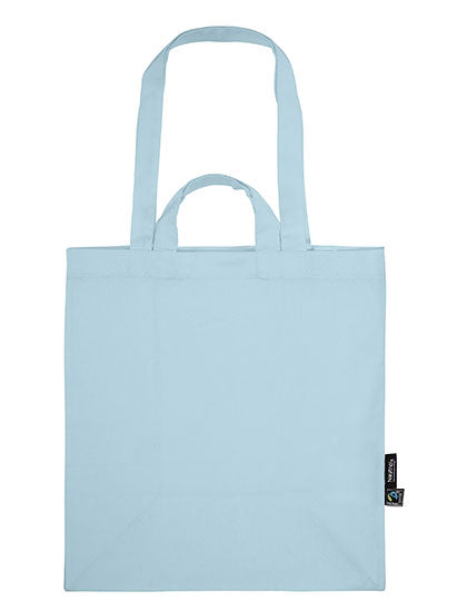 Neutral Twill Bag, Multiple Handles in Light Blue – mit Firmenlogo individualisierbar