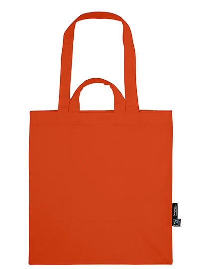 Neutral Twill Bag, Multiple Handles in Orange – mit Firmenlogo individualisierbar