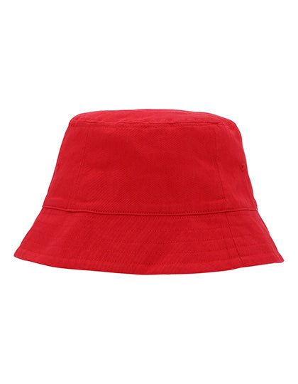 Neutral Bucket Hat NEK93060 in Red