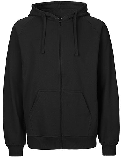 Unisex Tiger Cotton Hoodie With Zipper von Neutral – Produkt- und Farbansicht für Textildruck und Stickerei